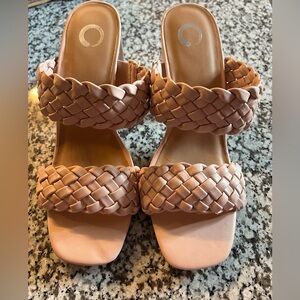 Size 10 Journee Collection Heels Baby Pink